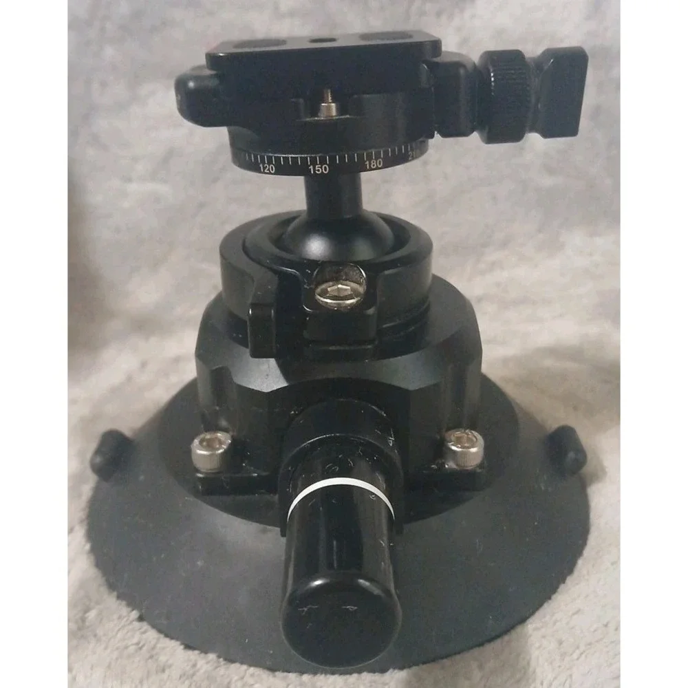 SUNWAYFOTO BS-01 Suction‎ Mount Ballhead Camera Phone Holder Inc. Plate PT-37